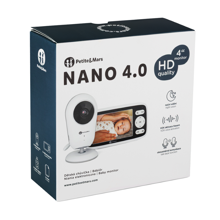 Petite&Mars, NANO 4.0, niania elektroniczna