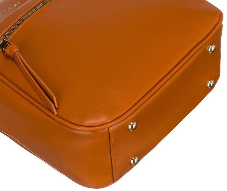 Plecak, brązowy, skóra ekologiczna, Peterson