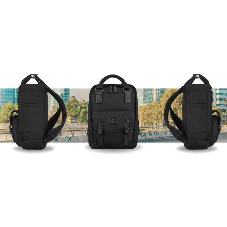 Plecak miejski, czarny, Peterson