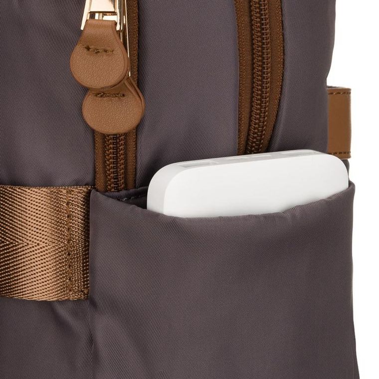 Plecak miejski, szary, Peterson