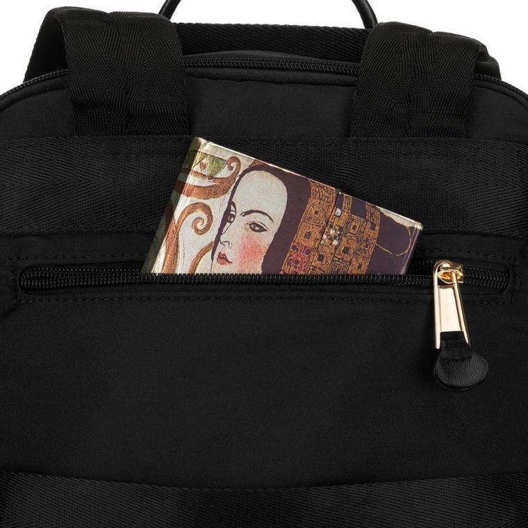 Plecak podróżny, bagaż podręczny do samolotu, czarny, Peterson