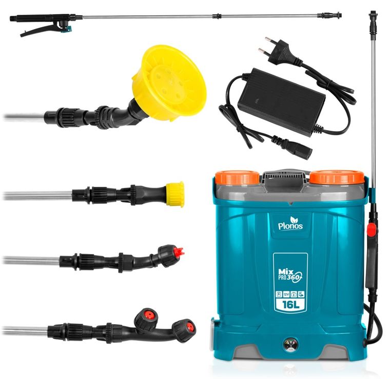 Plonos, opryskiwacz akumulatorowy z mieszalnikiem, PL-604