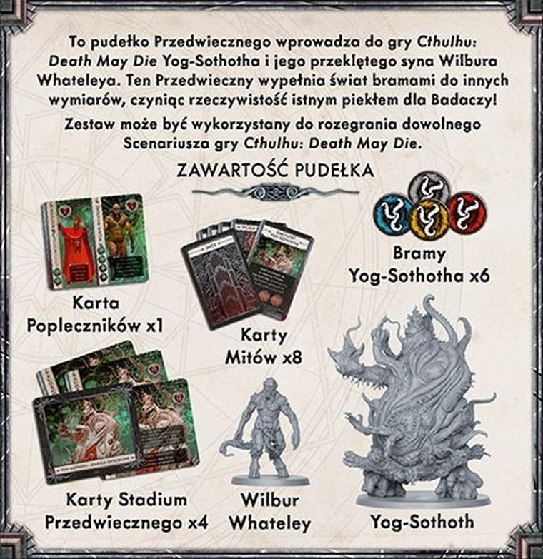 Portal Games, Cthulhu: Death May Die - Yog-Sothoth, dodatek do gry