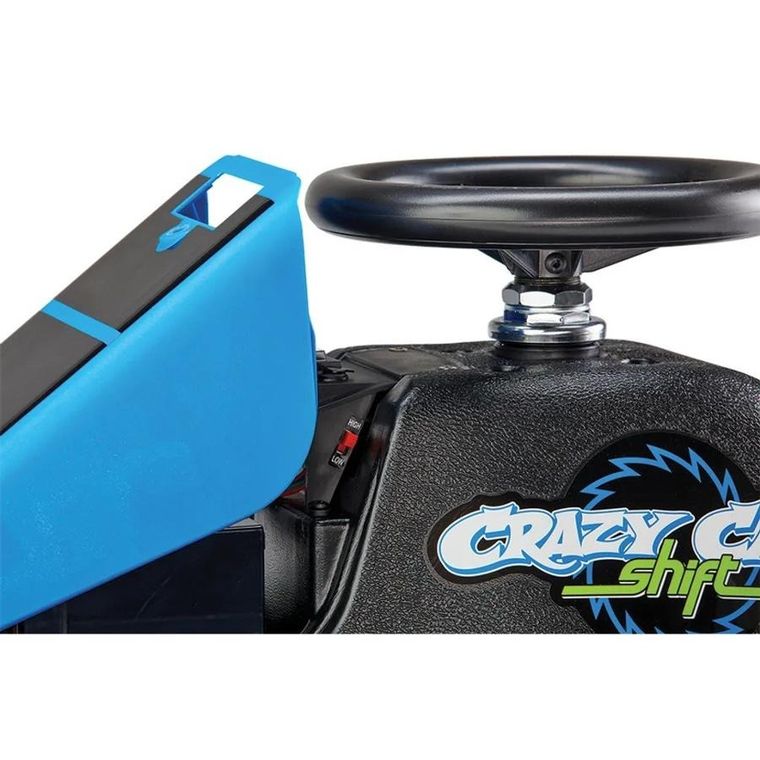 Razor, Crazy Cart Shift, pojazd na akumulator do driftu, blue lithium