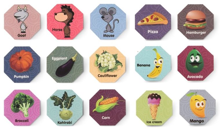 Ricokids, klocki magnetyczne z podświetleniem, 100 elementów