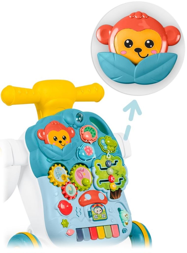 Ricokids, stolik edukacyjny 4w1, zielony