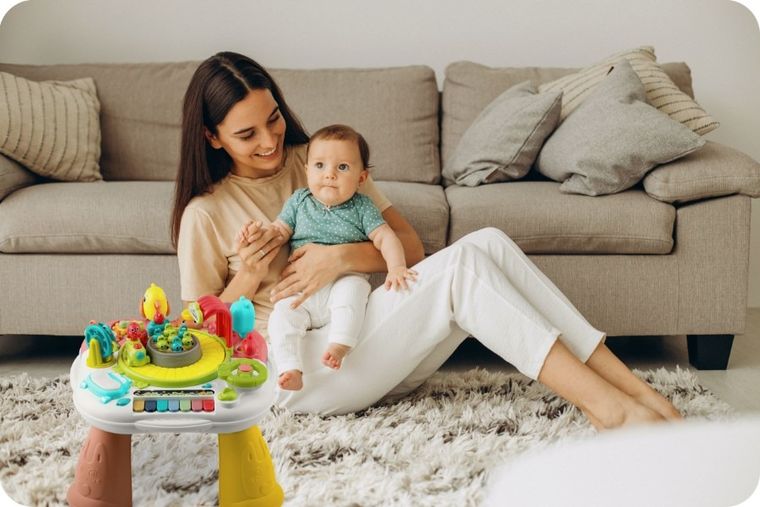 Ricokids, stolik i tablica edukacyjna