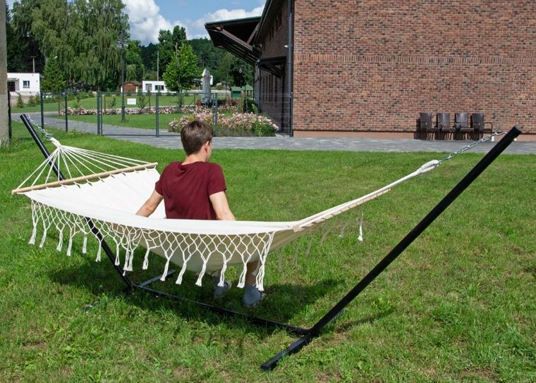 Royokamp, stelaż, stojak do hamaka, metalowy, 360-105-90 cm