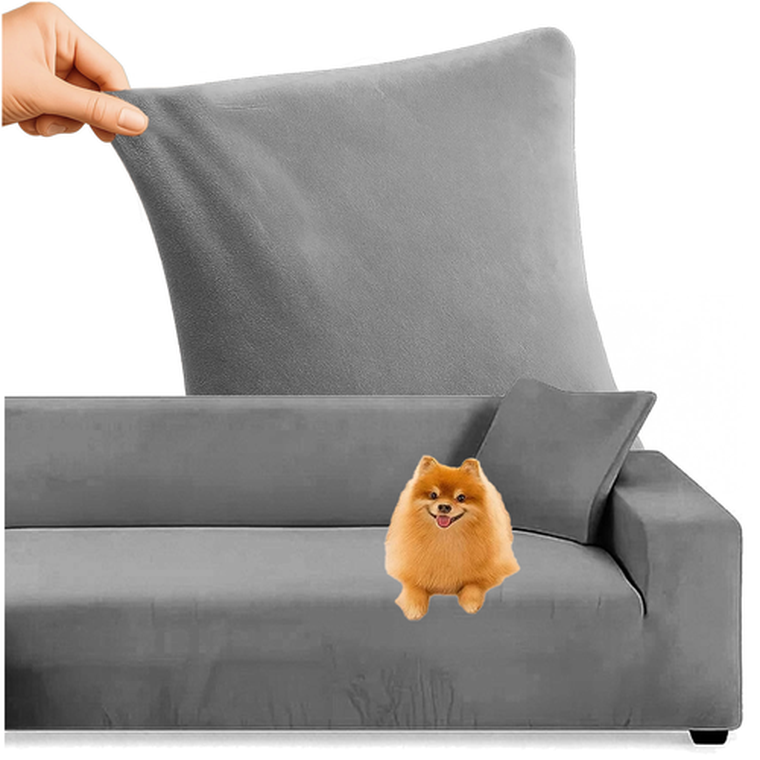 Ruhhy, pokrowiec na kanapę, cimnoszary, 145-185 cm