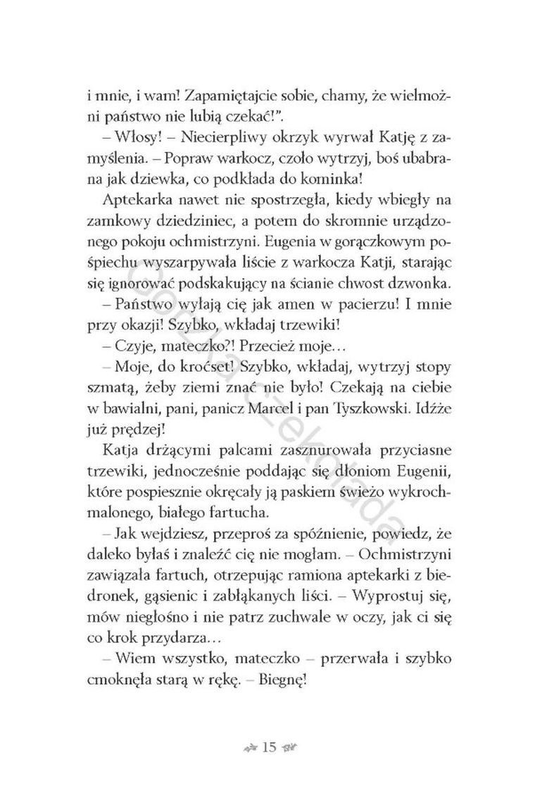 Saga Rodu Tyszkowskich. Aptekarka