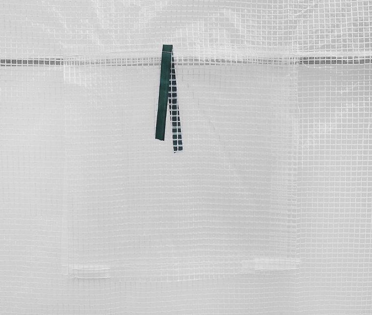 Saska Garden, folia na tunel ogrodowy, biała, 200-300-200 cm