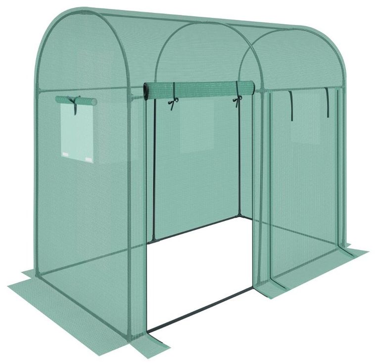 Saska Garden, tunel ogrodowy, dwa wejścia, 200-100-180 cm