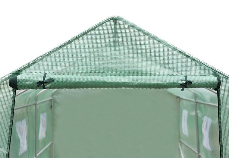 Saska Garden, tunel ogrodowy, szklarnia, zielona, 200-350-200 cm