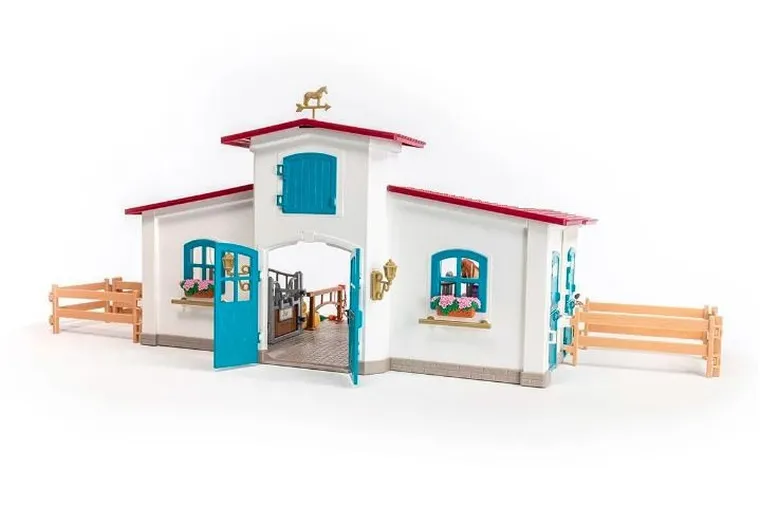 Schleich, Horse Club, Centrum jeździeckie Lakeside, zestaw, 42567