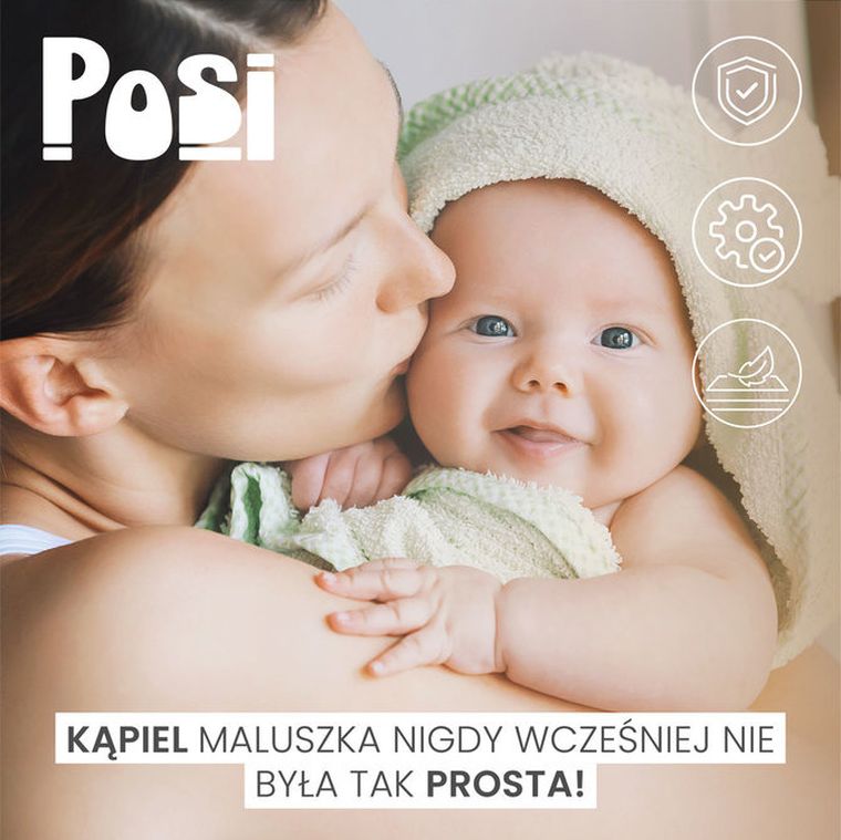 Sensillo, Posi, wkładka do wanienki składana, beżowy