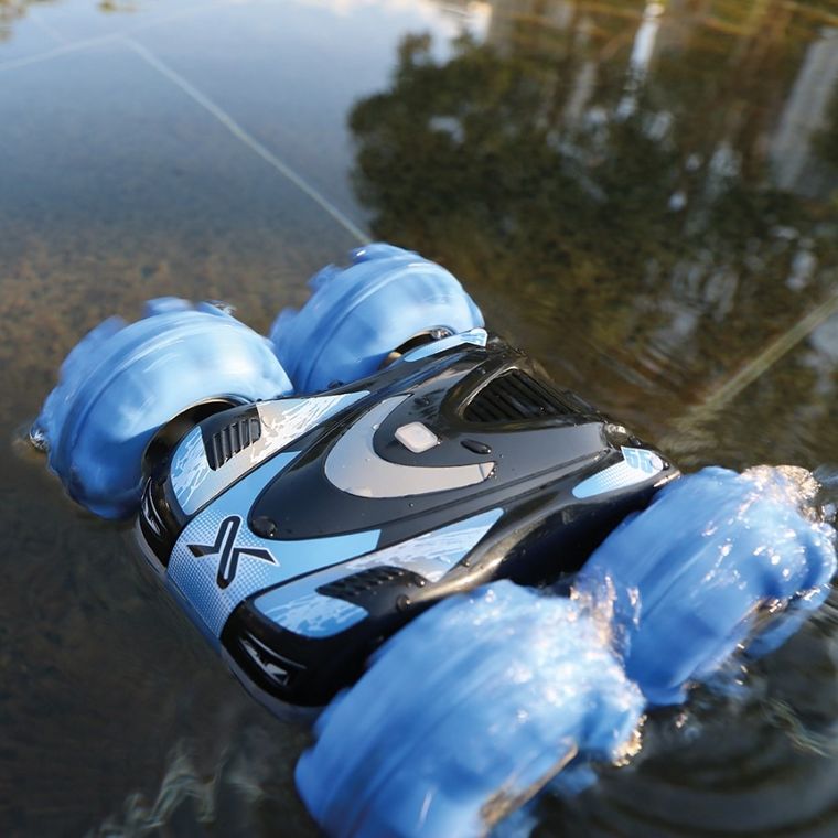 Silverlit, Exost 360 AquaCross, Amfibia, pojazd zdalnie sterowany, 1:18