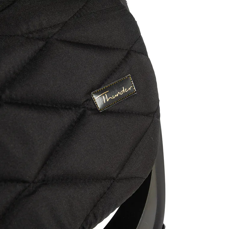 Smiki, Thunder Pro, wózek spacerowy, czarno-złoty