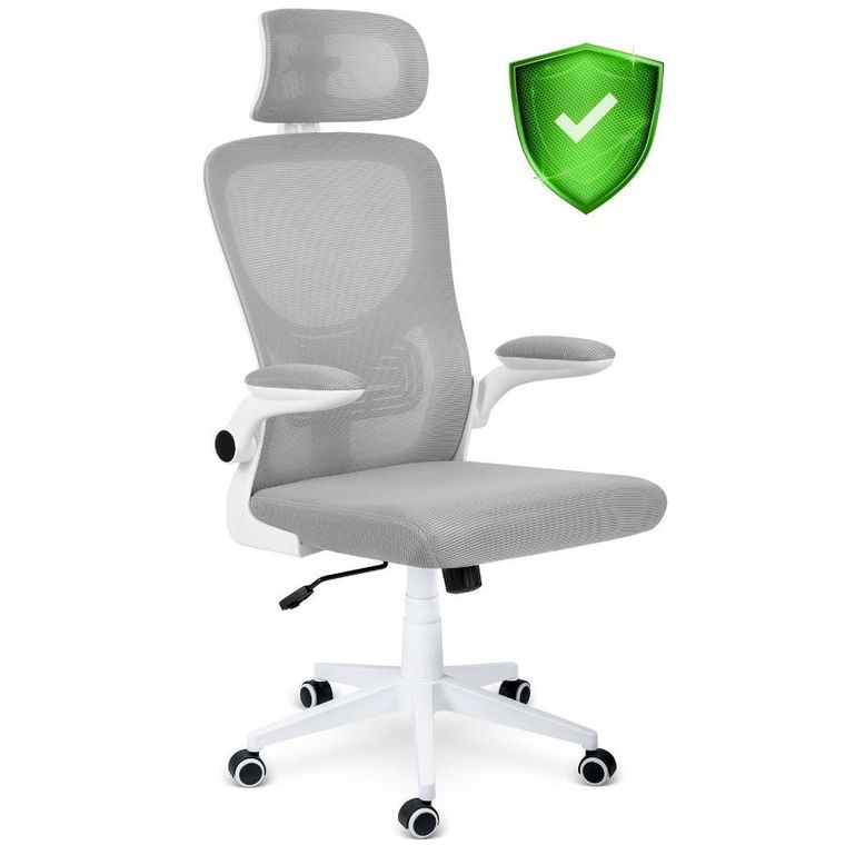 Sofotel, Brass, fotel biurowy, szary