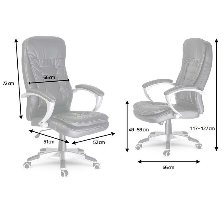 Sofotel, fotel biurowy, obrotowy, czarny