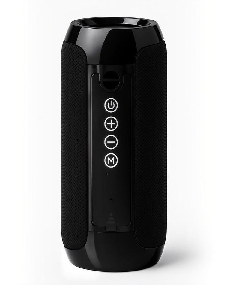 Squeak, głośnik przenośny, bluetooth 5.3, 14W, radio FM, microSD, AUX, USB, USB-C, SQ1008