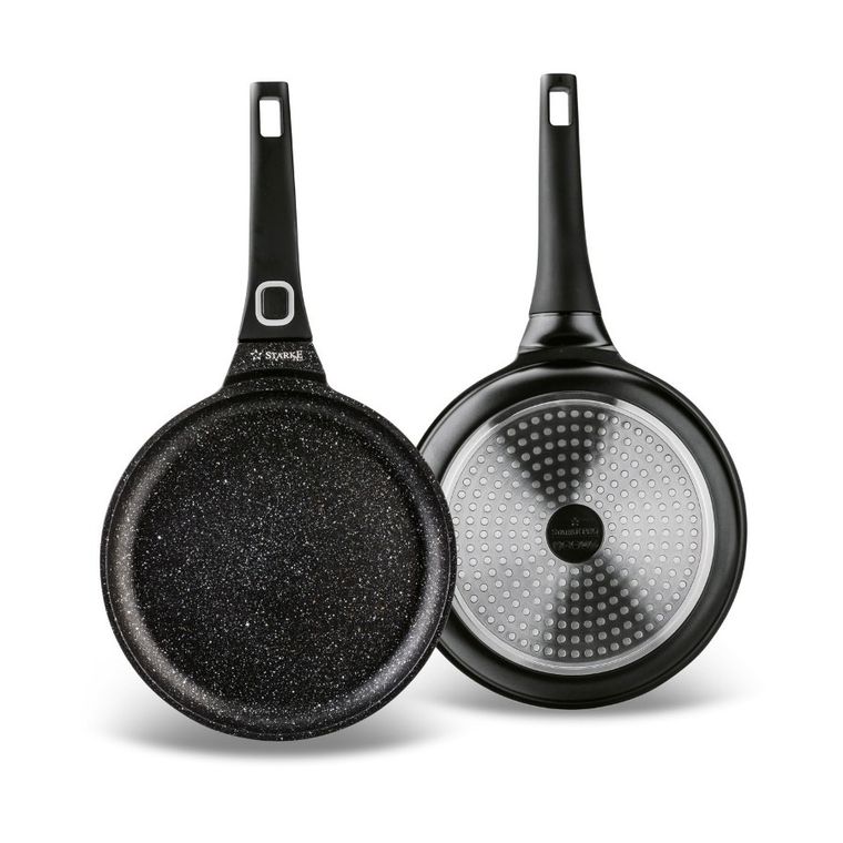 Starke, Svart Marble, patelnia do naleśników, 24 cm