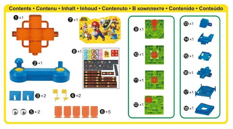 Super Mario, Maze Game DX, gra zręcznościowa, 7371