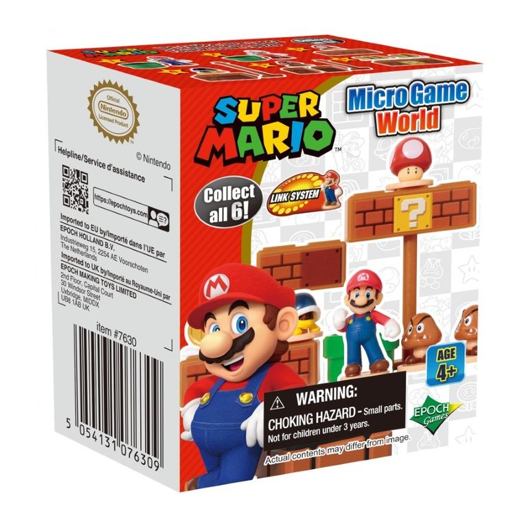 Super Mario, System Połączeń z mini grą, zestaw z figurką, 7630, 1 szt.
