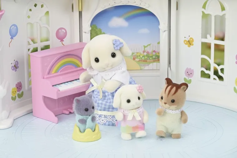 Sylvanian Families, Kolorowe Przedszkole, zestaw z figurkami, 5743