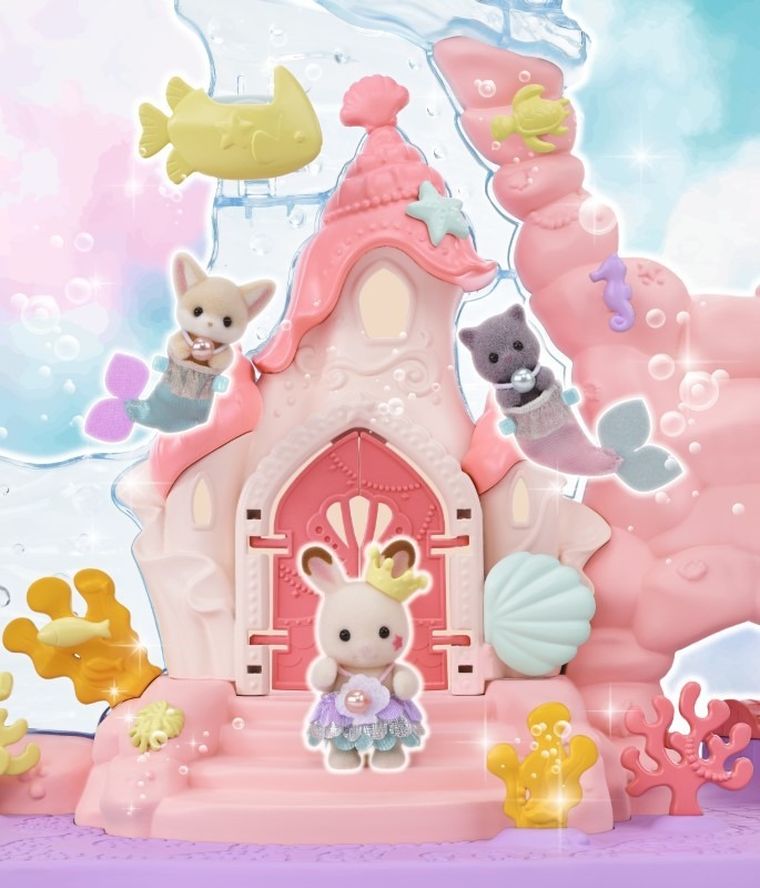 Sylvanian Families, Pałac małych Syrenek, zestaw figurek, 5701