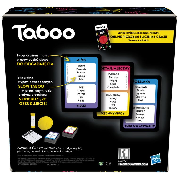 Taboo, gra towarzyska