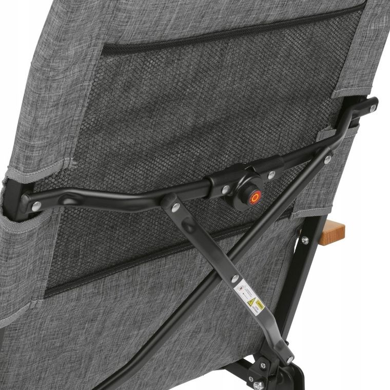 Tadar, Outdoor, krzesło turystyczne, 4 pozycje, 59-67-96 cm