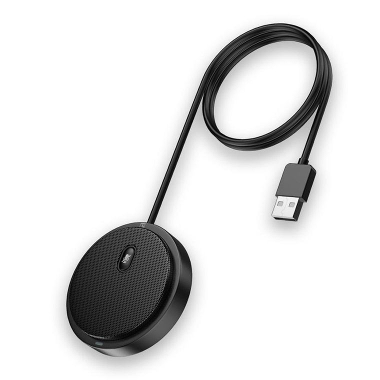 Techly, mikrofon konferencyjny, dookólny, USB 2.0 z wyciszeniem