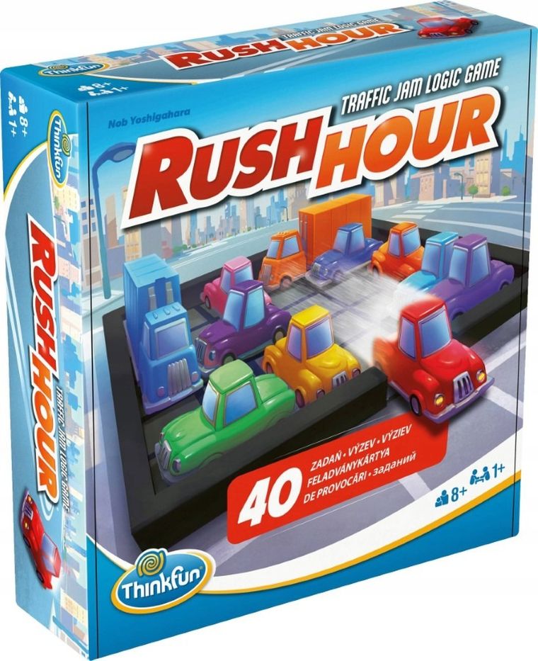 ThinkFun, Rush Hour, Auta na parkingu, łamigłówka