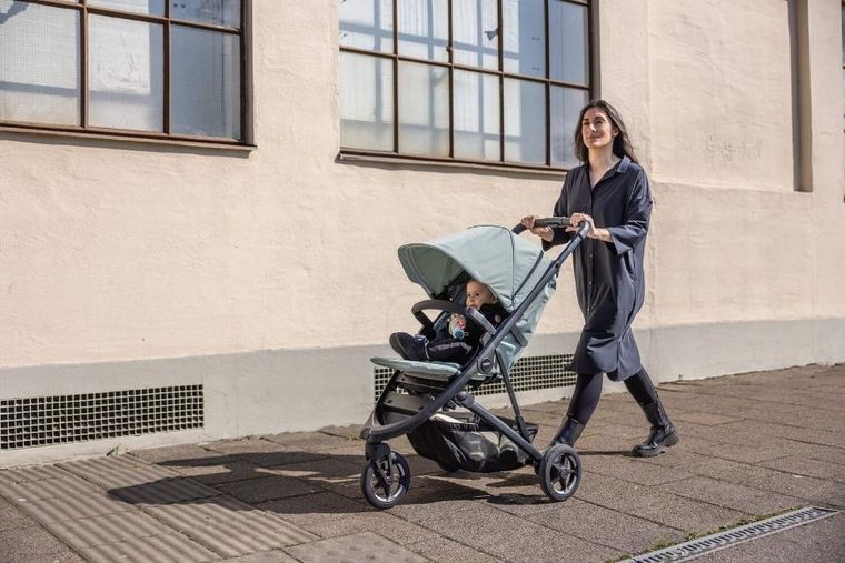 Thule, Spring 2, wózek spacerowy, black/mist green