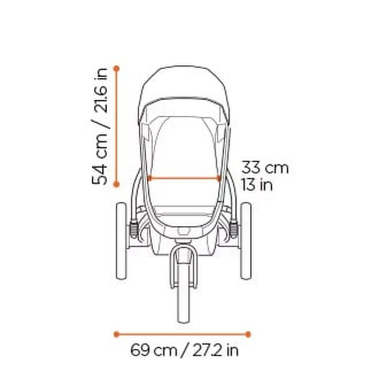 Thule, Urban Glide 3, wózek spacerowy, black on black
