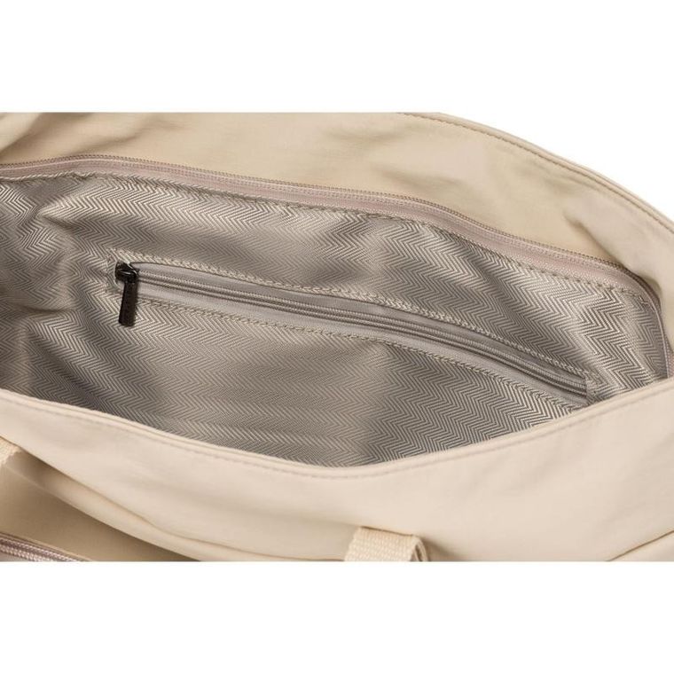 Torebka shopper, beżowa, Peterson