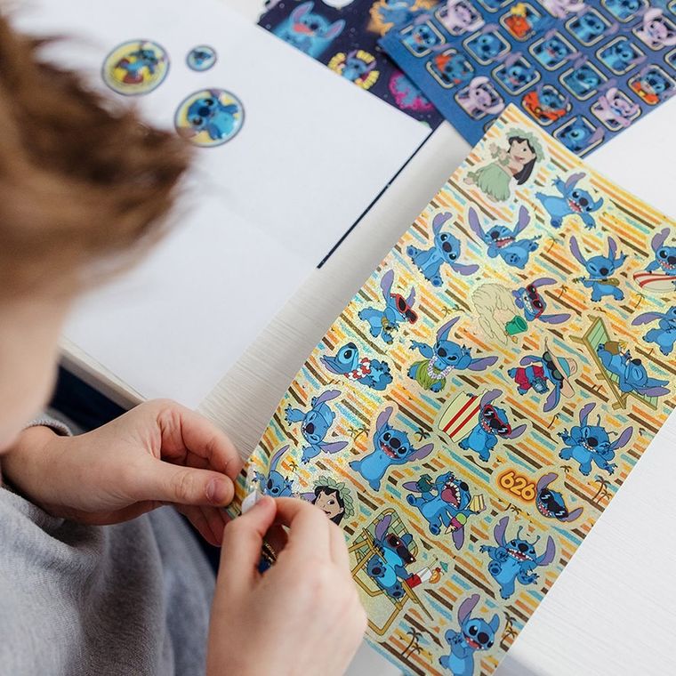 Totum, Lilo i Stitch, duży zestaw naklejek, 300 elementów