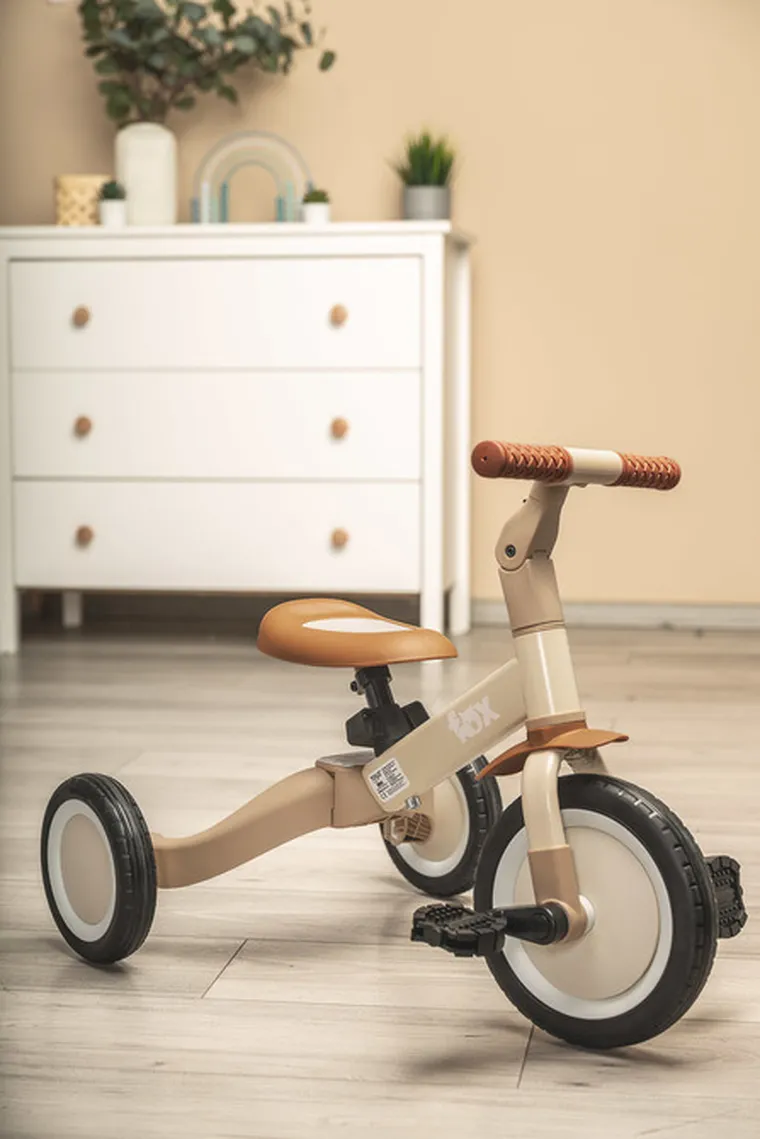 Toyz, Fox, rowerek trójkołowy, biegowy, beige