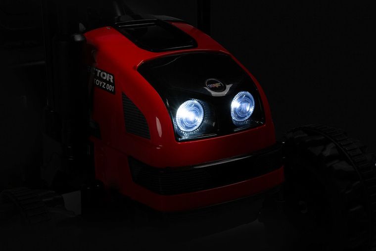 Toyz, Hector, Traktor, pojazd na akumulator, czerwony
