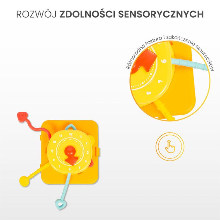 Toyz, kostka sensoryczna, zabawka edukacyjna