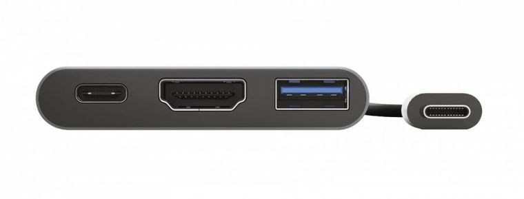 Trust, Dalyx, adapter, USB-C, 3w1
