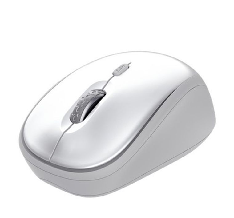 Trust, Ody II, zestaw klawiatura + mysz, bezprzewodowa, biała