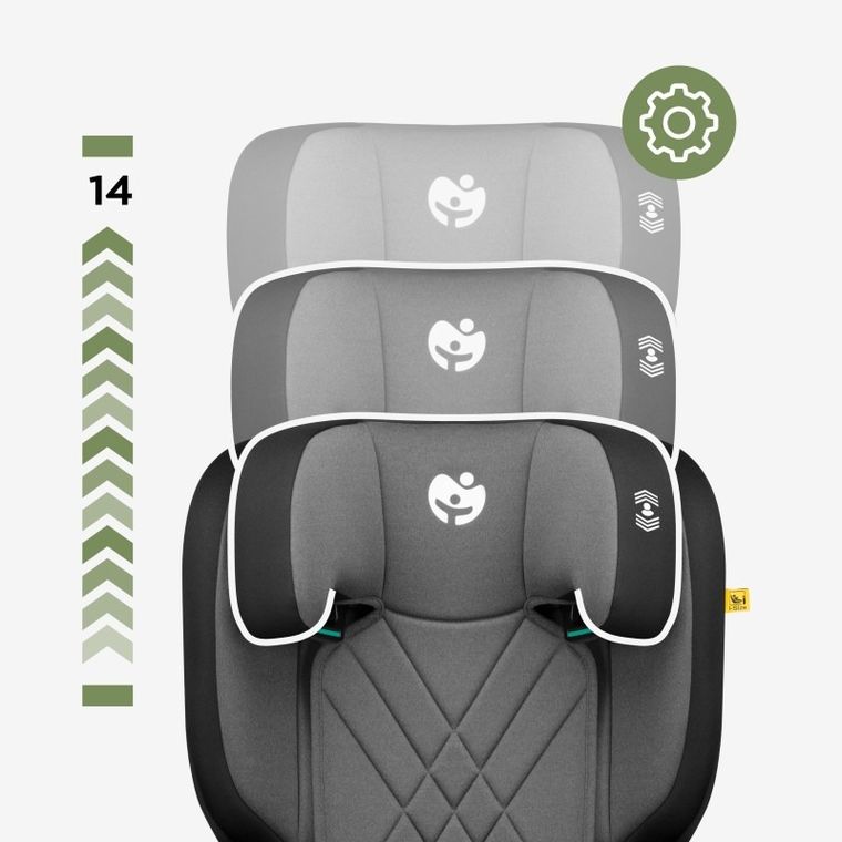 Tulano, Joy 45, fotelik samochodowy, grey