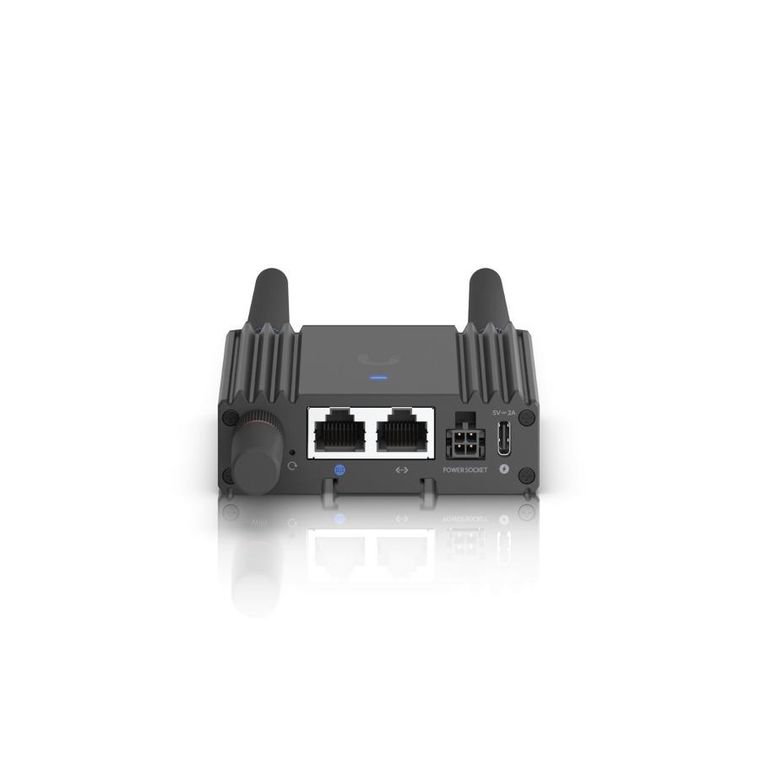 Ubiquiti, router LTE, LTE Cat.4, WiFi 4, 2x RJ45 100Mb/s, nano SIM