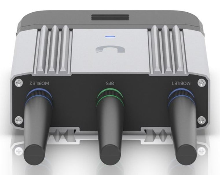 Ubiquiti, router przemysłowy, UMR-Industrial-EU, LTE Cat 4, Wi-Fi 4, 2x RJ45 1000Mb/s, nano SIM