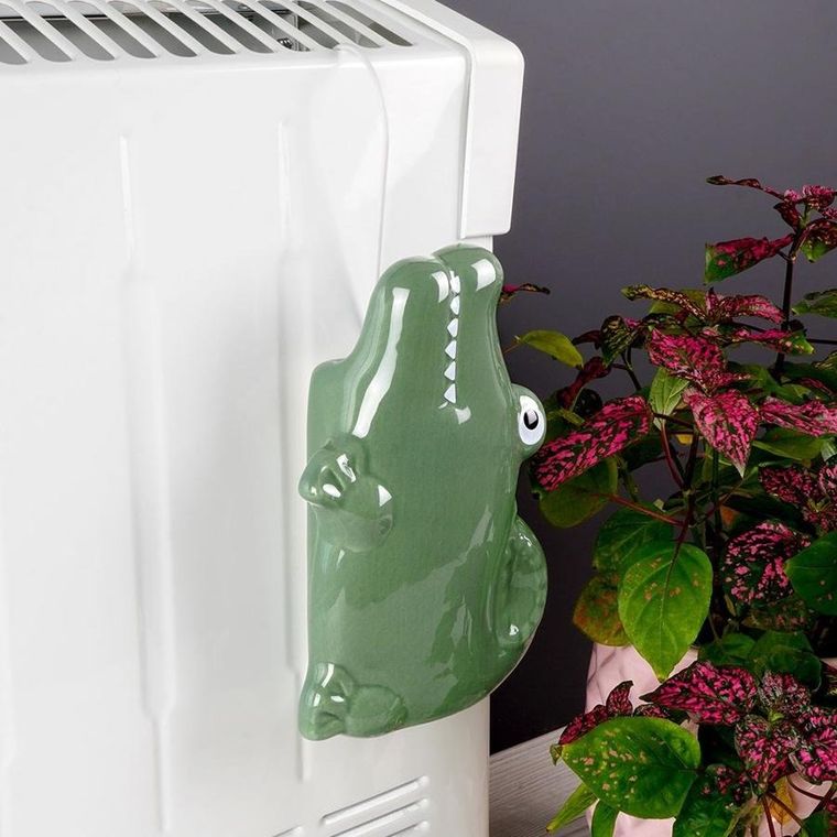 Vilde, ceramiczny nawilżacz powietrza, dla dzieci, krokodyl