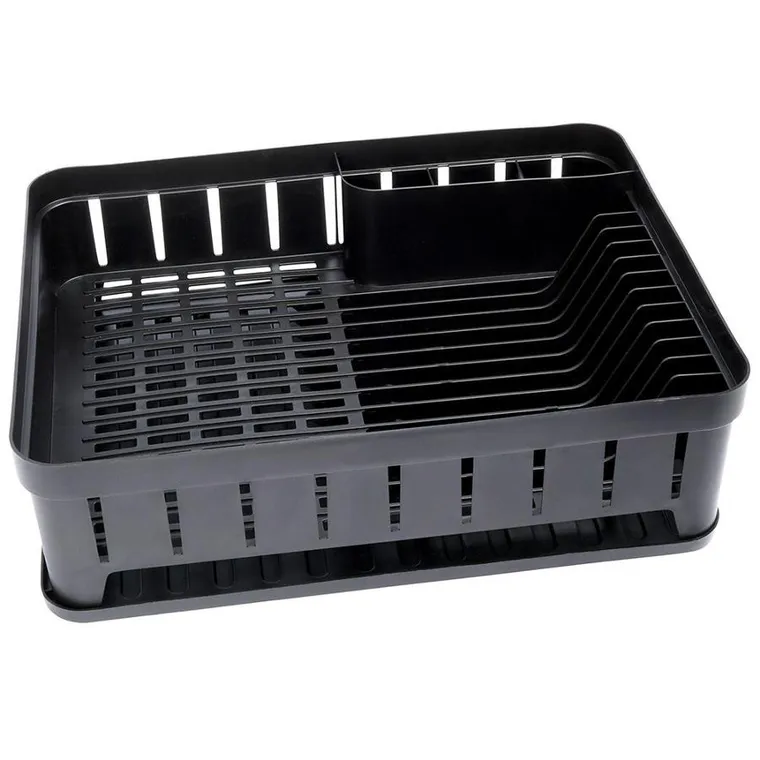 Vilde, Loft, ociekacz do naczyń, czarny, 39,8-31-12 cm