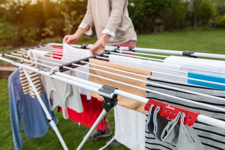 Vileda, Double, suszarka podwójna na pranie, stojąca, 157245