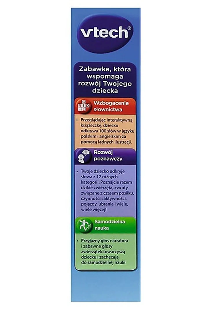 Vtech, Pierwszy Słownik Przedszkolaka, zabawka interaktywna