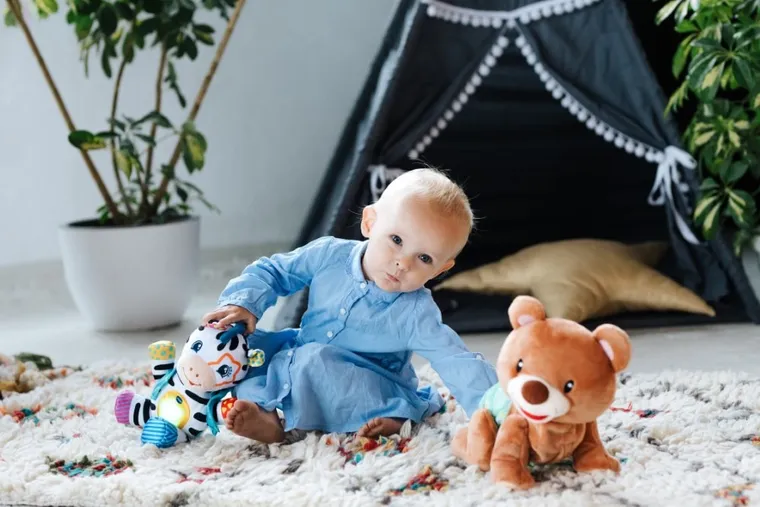 Vtech, Raczkujący Miś Tuptuś, maskotka edukacyjna